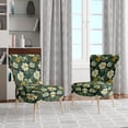 thumbnail image 2 of Designart "Monstera Elegance Tropical Pattern III" Upholstered Tropical Accent Chair and Tropical Arm Chair - Multiple Color & Pattern, 2 of 7