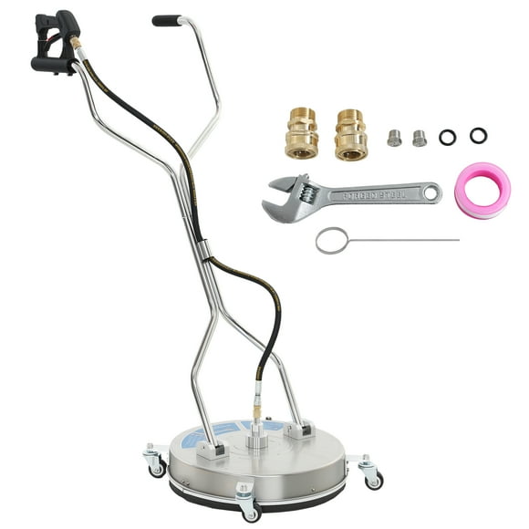 Outsunny 18" Pressure Washer Surface Cleaner, Power Washer Surface Cleaner