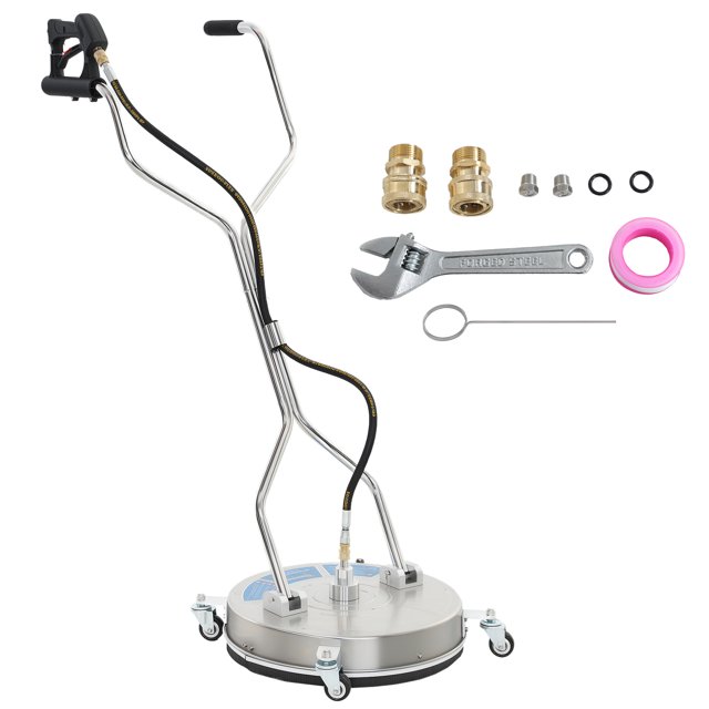 Outsunny 18" Pressure Washer Surface Cleaner, Power Washer Surface Cleaner
