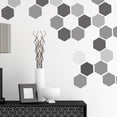 thumbnail image 1 of Truu Design Self-Adhesive Decorative Hexagon Wall Decals, 1 of 3