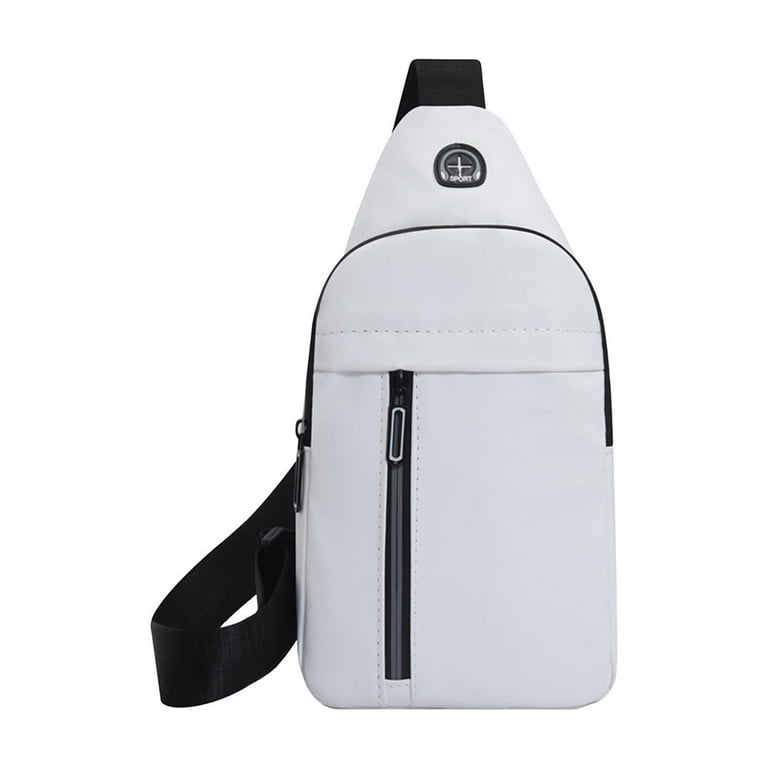 Compact Sling Bag Chest Shoulder Strap Purse For Men Women Travel