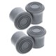 thumbnail image 4 of 4 piezas de repuesto de patas de goma para silla de ducha, taburete de baño, inodoro y bastón., 4 of 7