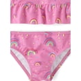 thumbnail image 3 of The Children's Place Baby & Toddler Girls Short Sleeve Peplum Swimsuit, 2-Piece, Sizes 6M-5T, 3 of 4