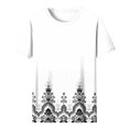 thumbnail image 4 of Women's Short Sleeve Shirt Womens Tops Summer T Shirts Graphic Tees Oversized Tops for Women Spring, 4 of 5