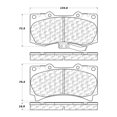 thumbnail image 2 of Centric (103.11190) Brake Pad, Ceramic, 2 of 4