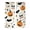typeG, variant on Halloween Indoor Decor Printed Window Curtain Pumpkin Bat Black Cat Pattern Bedroom Living Room Drape