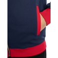 thumbnail image 5 of Fila Cruz Colour Blocked Archive Track Jacket, Blue, 5 of 6