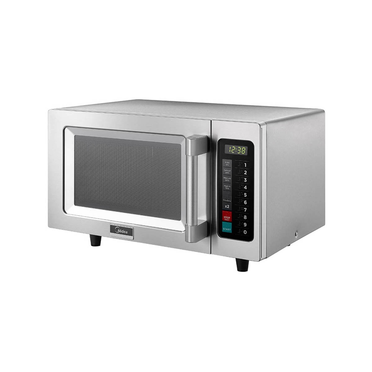 Midea 1025F1A Light Duty Commercial Microwave 1000W with Electronic Touch Controls