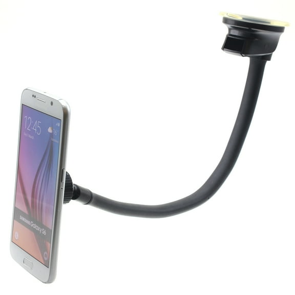 Magnetic Car Mount for OnePlus 9, Nord N100/N10 5G, Pro Phones - Holder Dash Windshield Strong Grip Long Gooseneck Strong Magnets Q4G