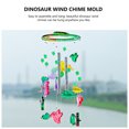 thumbnail image 1 of Moldes de resina Dinosaur Wind Chimes Mold 72pcs Wind Bell Epoxy Mold - Blanco Wdftyju Para estrenar, 1 of 9