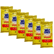 Wet Ones Antibacterial Hand Wipes, Tropical Splash Scent, 20 Count (Pack of 6)