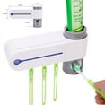 Light Sterilizer Toothbrush Dispenser Toothpaste UV Automatic HOT