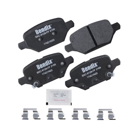 Rear Brake Pad Set - Compatible with 2018 - 2022 Chevy Trax 2019 2020 2021