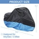 thumbnail image 2 of Funda para triciclo Akiiger, impermeable, 230 cm, azul con orificio de cierre, 2 of 8