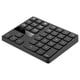 thumbnail image 3 of Teclado numérico inalámbrico de 2,4G portátil de 35 teclas, teclado de oficina de contabilidad financiera, batería recargable incorporada, negro Abanopi Teclado, 3 of 6