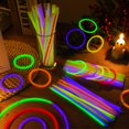 thumbnail image 4 of Barras luminosas Taikula de 8 pulgadas, paquete de 60 unidades con conectores, Neon Party, 4 of 6
