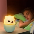 thumbnail image 3 of Luz de noche LED para niños, luz de noche para bebés, lámpara de noche LED recargable por USB con control táctil, lámpara de silicona, regalo para bebé, regalo de cumpleaños, regalo de Navidad, regalo, 3 of 5