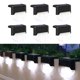 thumbnail image 4 of Las luces solares del jardín al aire libre fácil de instalar luces de seguridad para la puerta de patio garaje cubierta - 6pcs-White Color 6 piezas-Color blanco Sunnimix Lámpara de pared para patio al aire libre, 4 of 8