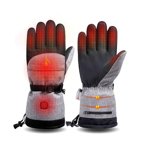 Guantes De Calefacción Eléctrica Usb Inteligentes Para Invierno, Para Exteriores, Cálidos, A Prueba De Viento, Para Deportes De Esquí, Guantes De Montañismo Vogacara OD013839-00