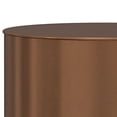 thumbnail image 5 of Simpli Home Curtis Industrial 16 inch Wide Metal Metal Cylinder Accent Table in Ombre Black / Copper, Fully Assembled, 5 of 9