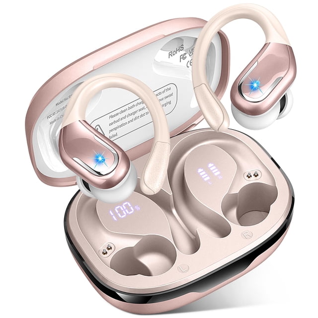 Auricular inalámbrico Ltinist 75H Bluetooth 5.3 Sport IP7 Rosegold