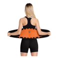 thumbnail image 1 of Tecnomed Entrenador de cintura para mujeres: cinturón premium para sudar mientras entrenas soporte posparto banda para el vientre naranja, 1 of 1