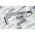 thumbnail image 4 of Kingston Brass KS6021ML Milano Two-Handle Wall Mount Roman Tub Faucet, Polished Chrome, 4 of 7
