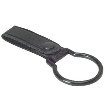 Black Leather Mini Mag Lite Belt Snap Flashlight Holder Made in U.S.A. 