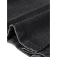 thumbnail image 6 of DARING DIVA Women's Denim Mini Pleated Jean A-Line Y2K Mini Skirt Medium Black, 6 of 6