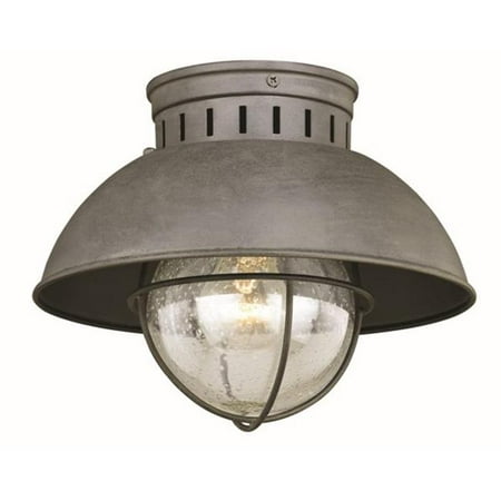 

10 in. Harwich Outdoor Flush Mount Textured Gray