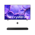 thumbnail image 1 of Combo TV 65'' Samsung Crystal U8000F 4K (2025) + Barra de Sonido HW-S50B S-Series DTS Virtual X Gris, 1 of 5