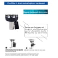 thumbnail image 5 of Stainless Steel Head Pre-filter Whole House Rotary Precipitation Water Filter Central Pre-filtration Purification System, 5 of 5