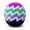 D, variant on Hand-Made Knitted Footbag Sack Multicolor Wave Pattern Hacky Balls Gradient Crochet Sack Durable Juggling Balls for Beginners and Adults