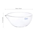 thumbnail image 2 of EeaseCA 1 Pce Contenant en Verre pour Évaporation avec Bec Verseur pour Laboratoire (Fond Rond), 2 of 7