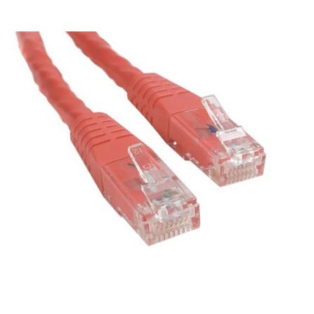 StarTech  2 FT White Molded Cat6 UTP Patch Cable