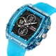thumbnail image 3 of Reloj deportivo digital impermeable para hombre con pantalla luminosa, cronómetro y calendario para senderismo, acampada, carrera y natación, 3 of 4