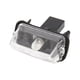 thumbnail image 1 of Luz de matrícula trasera Yuxing Turbo Transparente Negro, 1 of 5