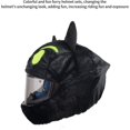 thumbnail image 3 of Funda para casco de motocicleta Divertida funda para casco de motocicleta Funda protectora para casco de moto para cascos integrales hombres y mujeres, 3 of 5