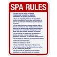 thumbnail image 1 of Spa Rules Sign, Pool Sign,, 1 of 1