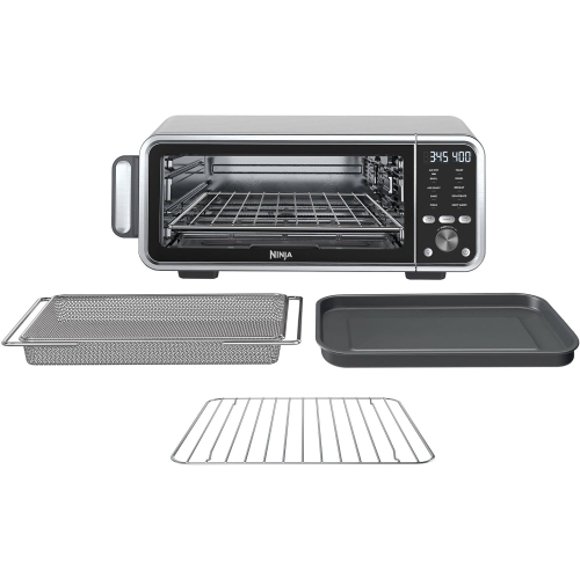 Ninja FT205CCO Digital Air Fry Pro 10-in-1 Countertop Oven, Extended Height, XL Capacity, Convection, Air Fry, Roast, Bake – Refurbished Excellent