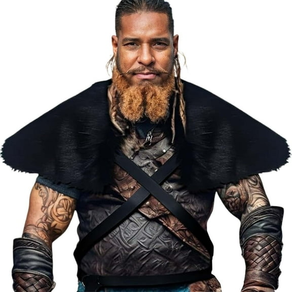 Collar Cape Ethnic Cloak For Role Play And