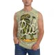thumbnail image 1 of Balery Dinosaur Camisetas sin mangas para hombre, absorbe la humedad y protege contra el mal olor.-XX-Large, 1 of 7