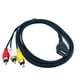 thumbnail image 3 of usb A female to 3rca cable usb to 3 lotus av cable USB to AV audio and video cable set-top box cable, 3 of 4