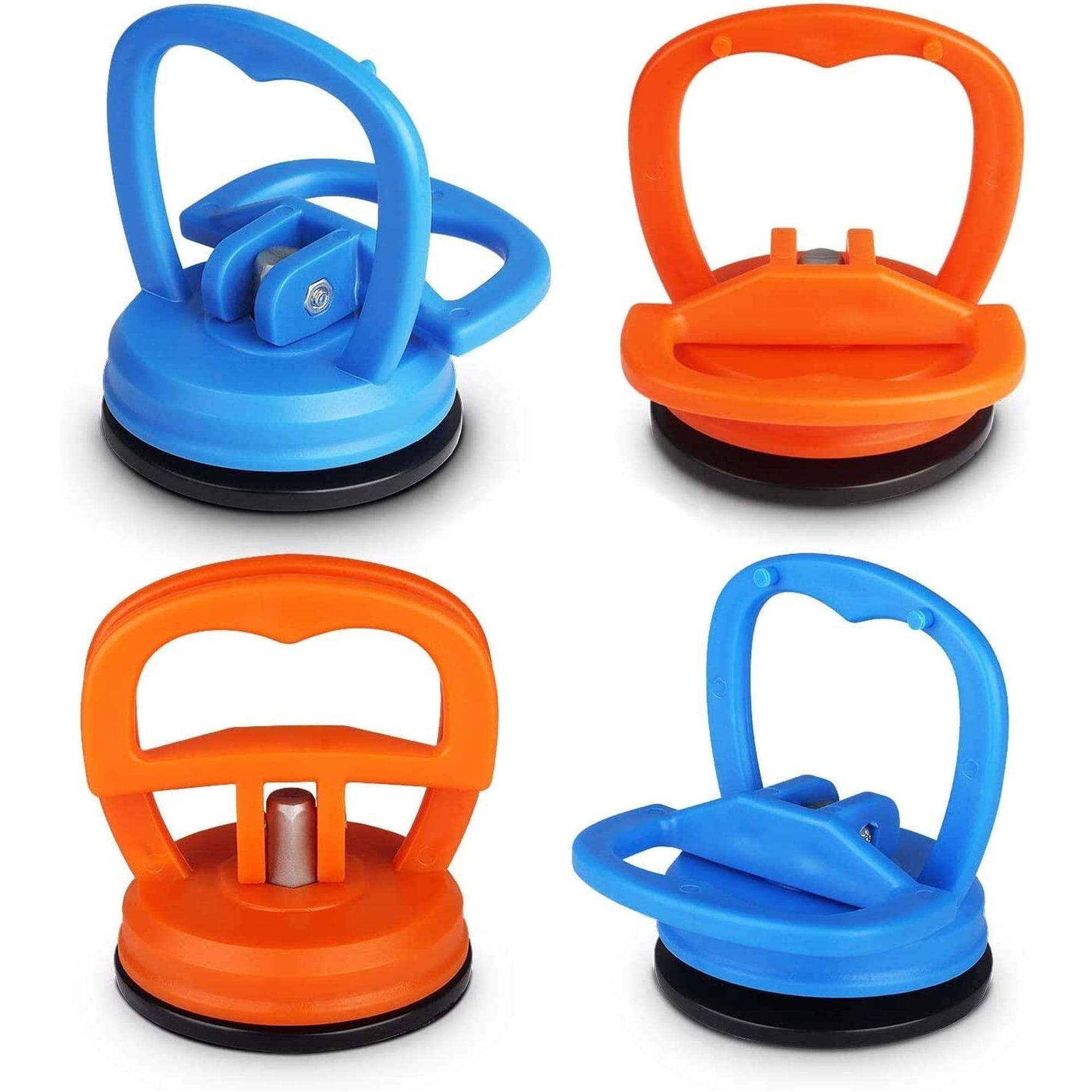 4pcs Heavy Duty Suction Cups- Dent Puller Suction Cup Repair Tool for iMac,Computer，MacBook，iPhone,LCD Screen Remove Opening Tool for Dent Puller Remover for Car Dent Repair