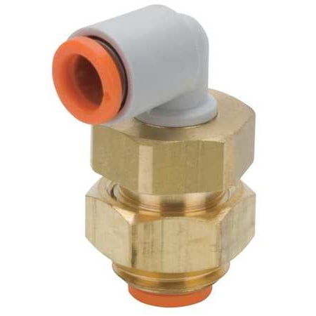 Bulkhead Flange - SMC KQ2LE13-00A Bulkhead Union Elbow