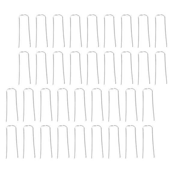 KALLORY 150Pcs U Shaped Floral Pins for Floral and Drip Line Stakes