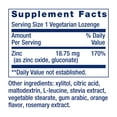 thumbnail image 3 of Life Extension Zinc Lozenges, zinc oxide, zinc gluconate, tasty fast-acting immune support, gluten-free, non-GMO, vegetarian, 60 lozenges, 3 of 9