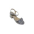 thumbnail image 1 of SANDALIA VESTIR LEON NIÑA PLATA GLITTER SEDA 2.5CM 1005 LEON 1005p, 1 of 3