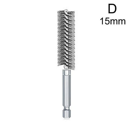

8-17mm Wire Tube Cleaning Brushes Machines Paint Rust Tools Handle new E5I0