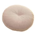 thumbnail image 2 of Cojín de meditación, almohada de suelo redonda, y pequeño, cómodo para silla, sofá, oficina, interior y exterior, dormitorio. Beige, 2 of 8